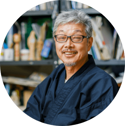 彫刻家・鈴木清貴の写真