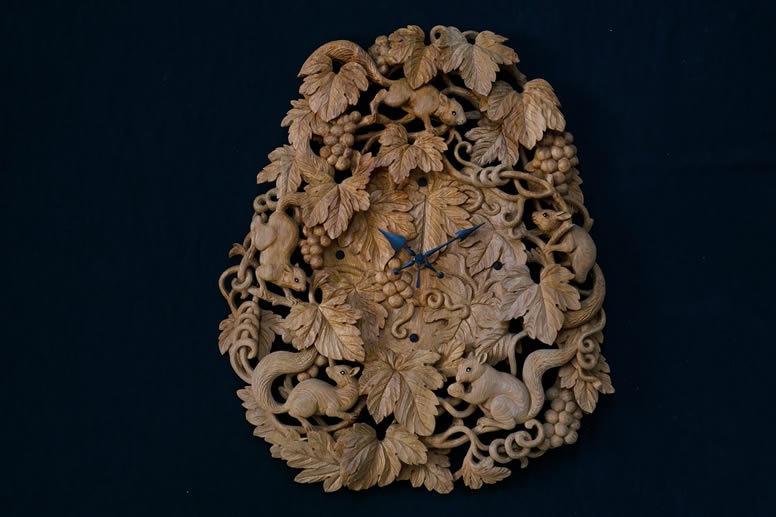 オーダーメイドの掛け時計