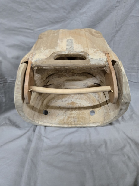 お祭り用獅子頭の写真