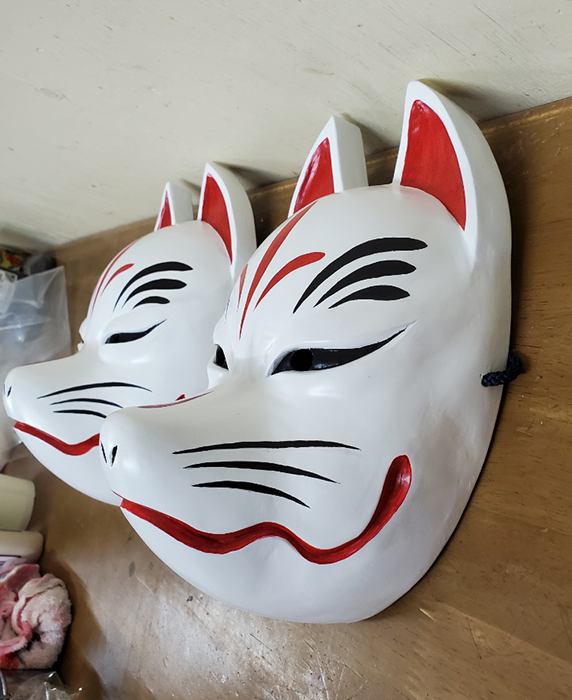 狐のお面