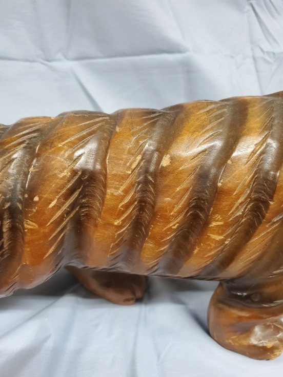 虎の置物の写真