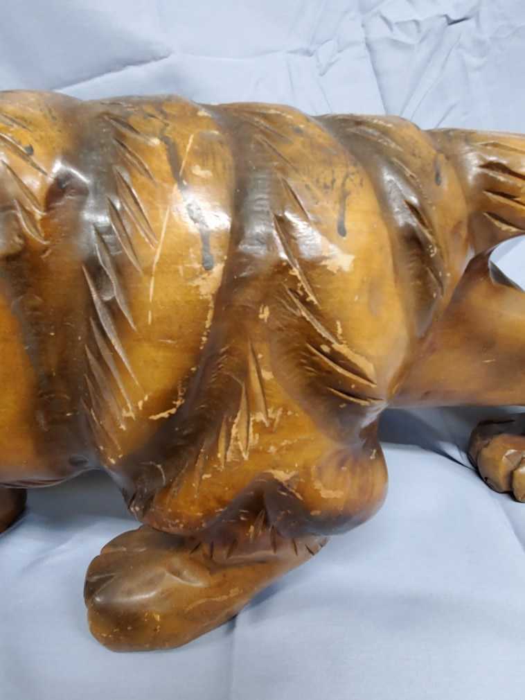 虎の置物の写真