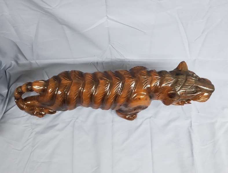 虎の置物の写真