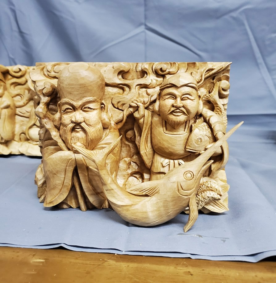 看板受けの写真