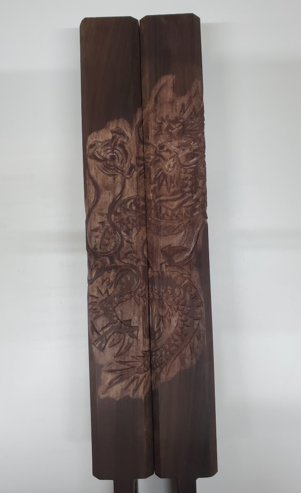 拍子木　龍の写真