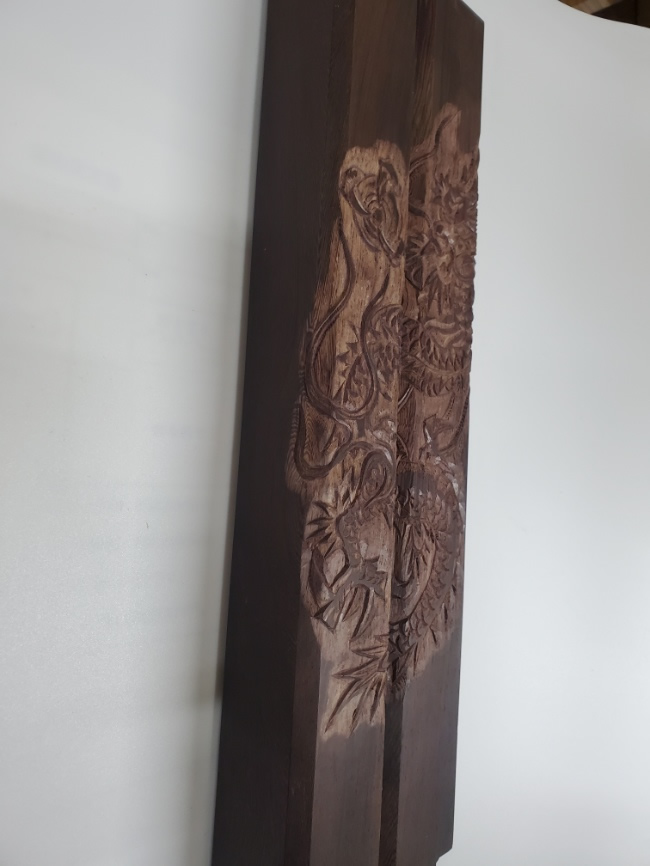 拍子木　龍の写真