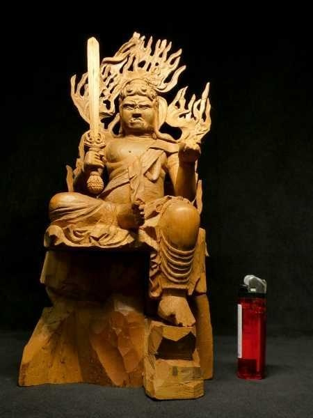 不動明王　小物彫り