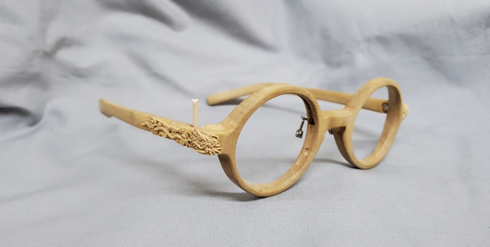 ウッドフレームの写真