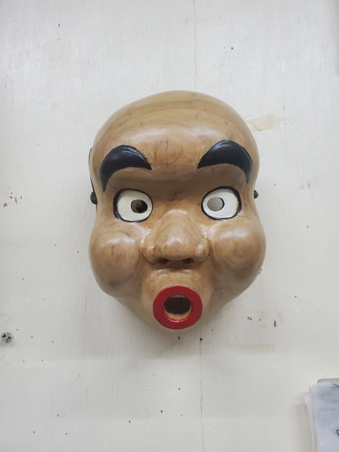 ひょっことお面