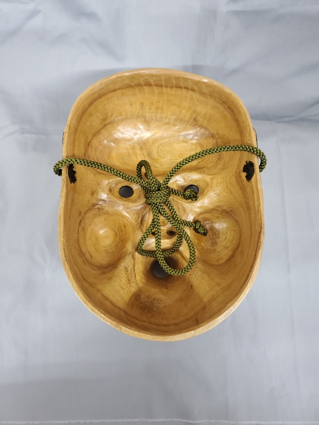 ひょっことお面の写真