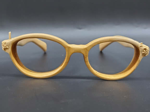 ウッドフレーム彫り　鳳凰