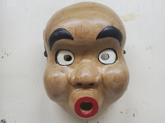 ひょっことお面